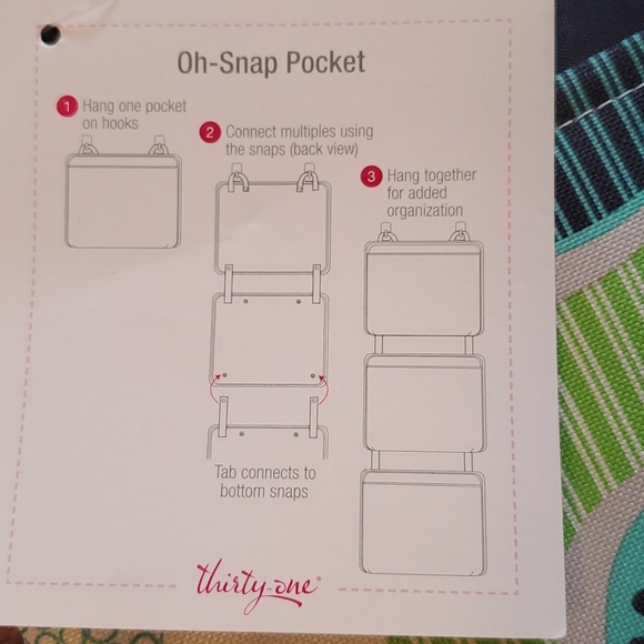 Thirty One oh snap pocket - Picture 2 of 2